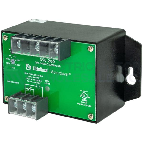 Image for Littelfuse SymCom 350-200-2-6 MotorSaver Protection Relay.